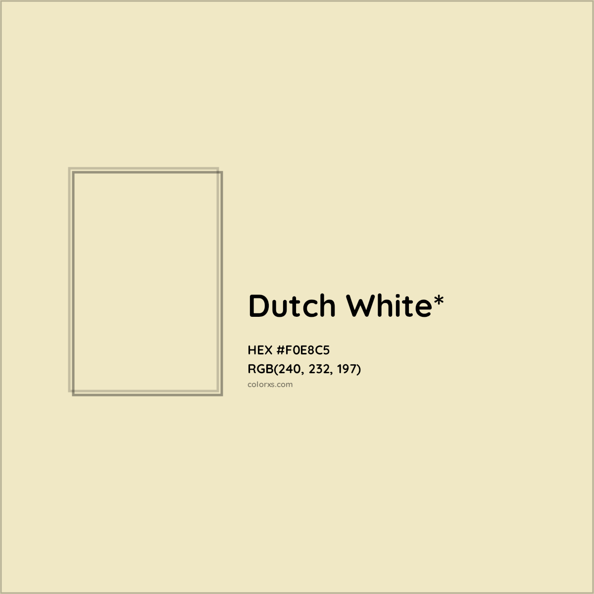 HEX #F0E8C5 Color Name, Color Code, Palettes, Similar Paints, Images