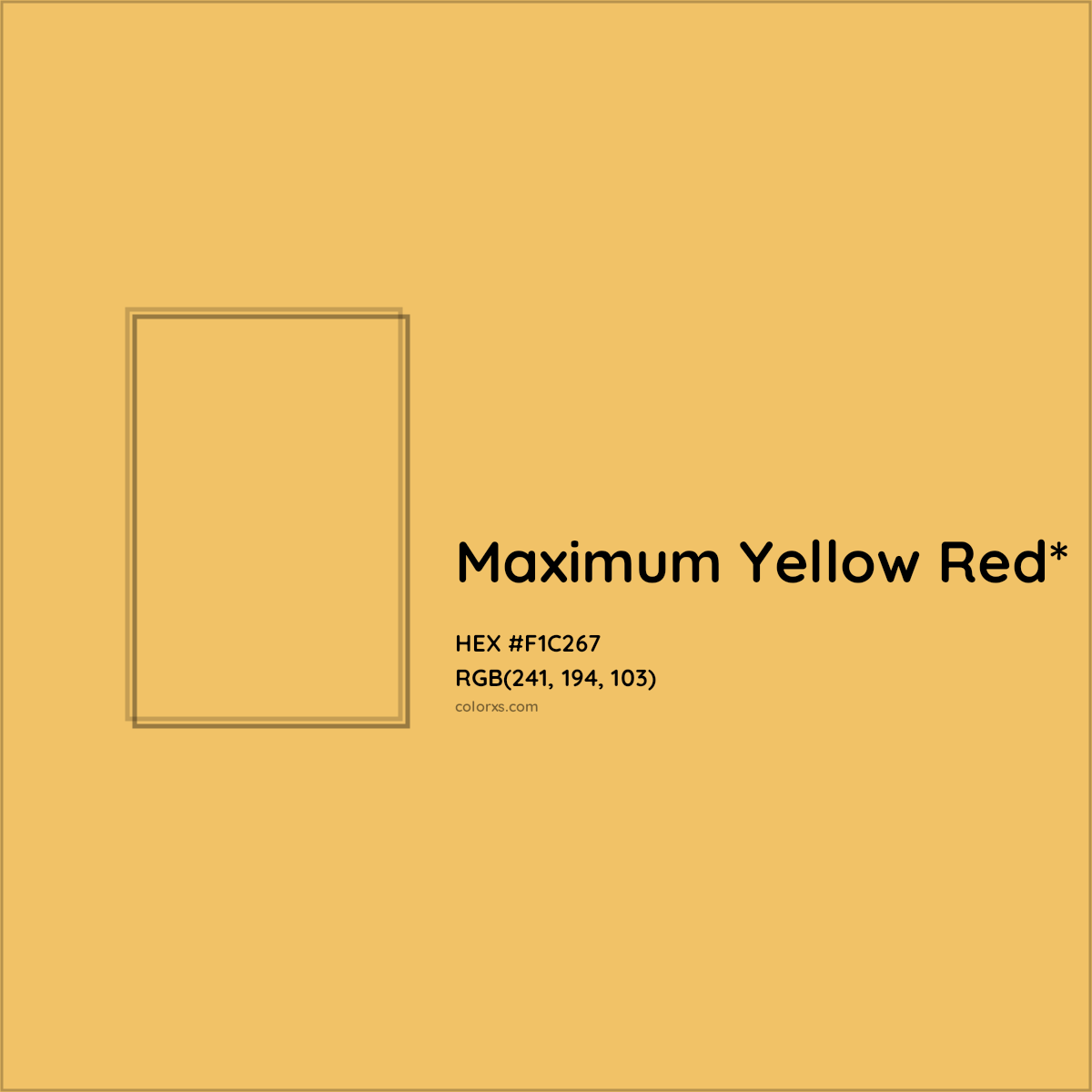 HEX #F1C267 Color Name, Color Code, Palettes, Similar Paints, Images