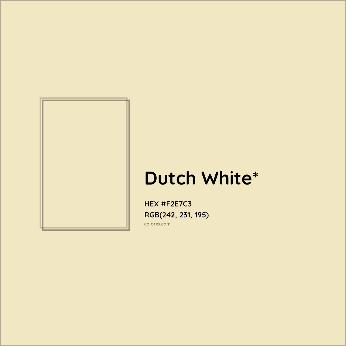 HEX #F2E7C3 Color Name, Color Code, Palettes, Similar Paints, Images