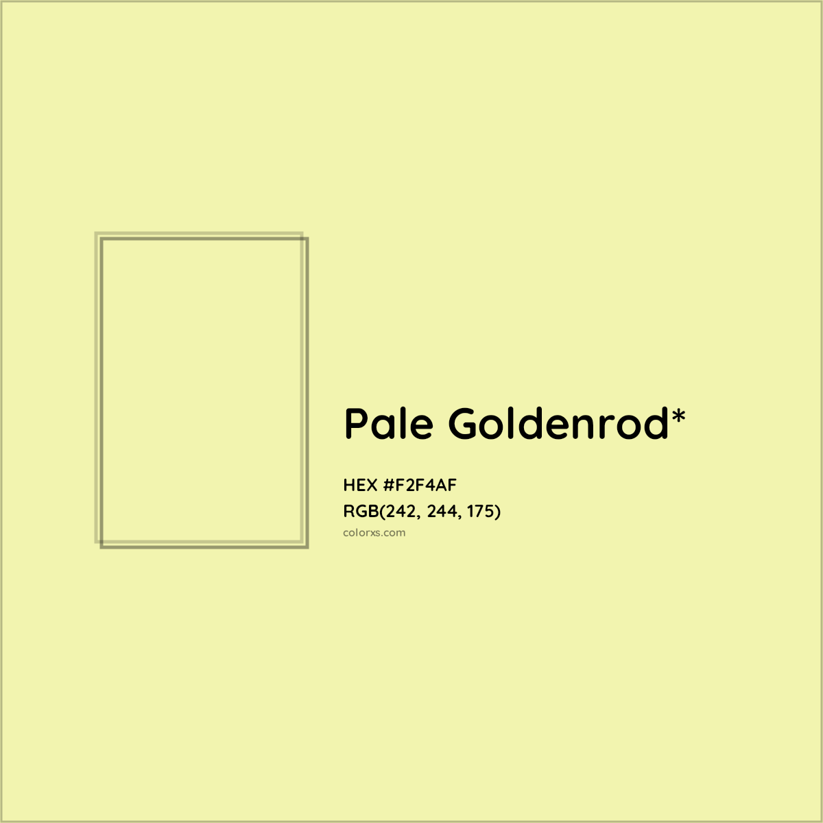 HEX #F2F4AF Color Name, Color Code, Palettes, Similar Paints, Images