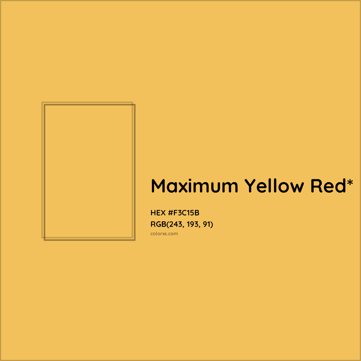 HEX #F3C15B Color Name, Color Code, Palettes, Similar Paints, Images