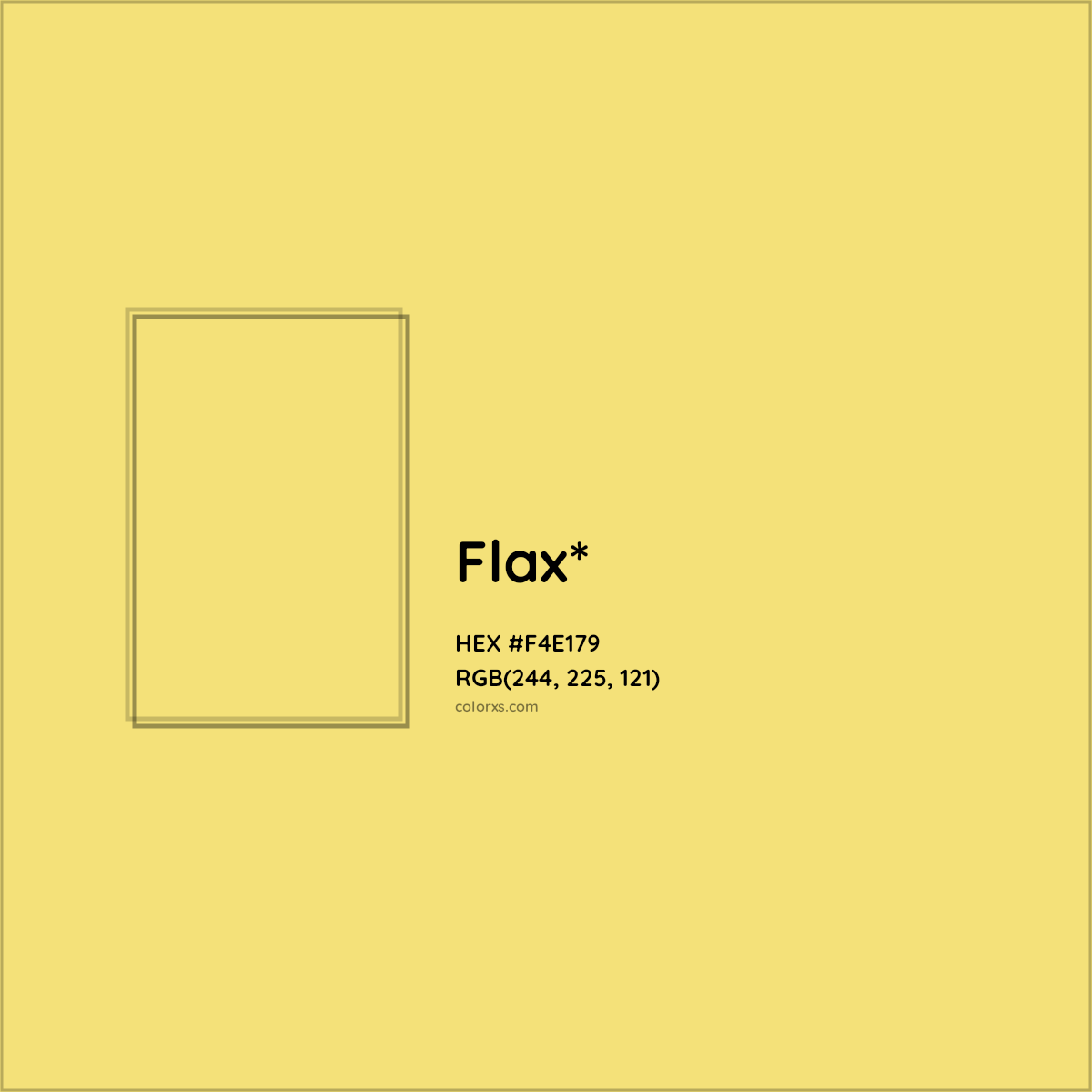 HEX #F4E179 Color Name, Color Code, Palettes, Similar Paints, Images