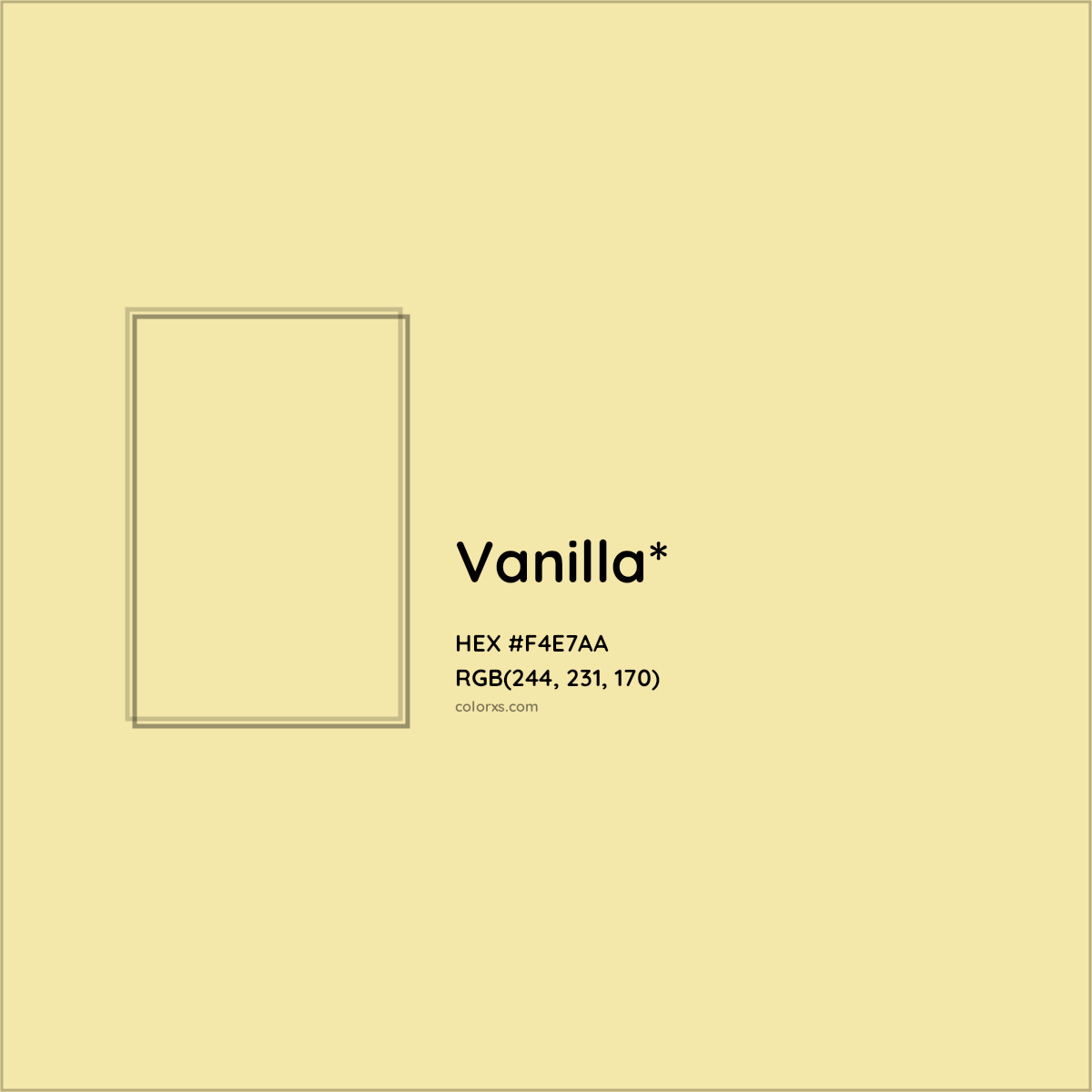 HEX #F4E7AA Color Name, Color Code, Palettes, Similar Paints, Images