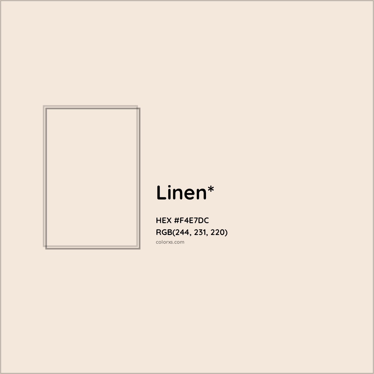 HEX #F4E7DC Color Name, Color Code, Palettes, Similar Paints, Images