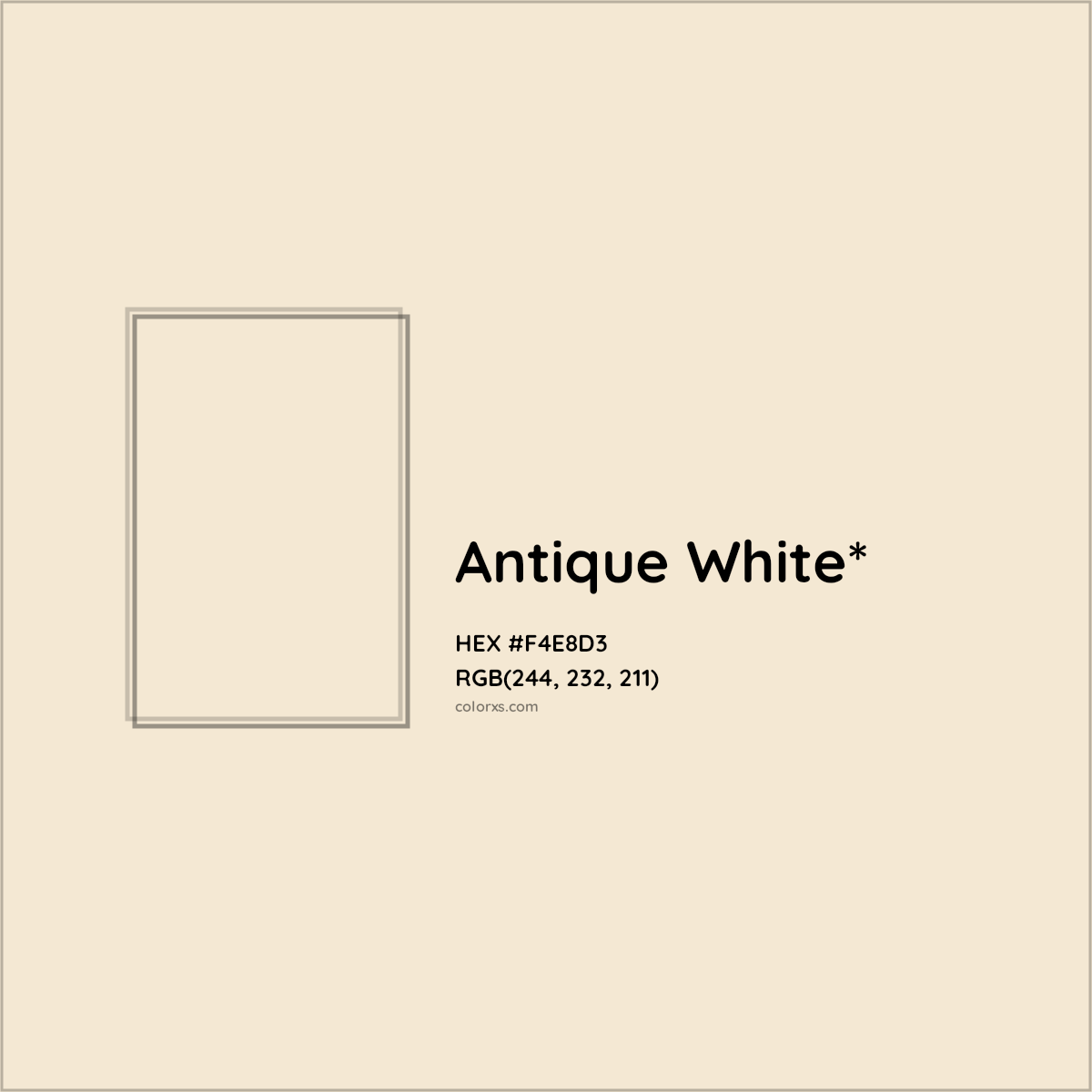 HEX #F4E8D3 Color Name, Color Code, Palettes, Similar Paints, Images