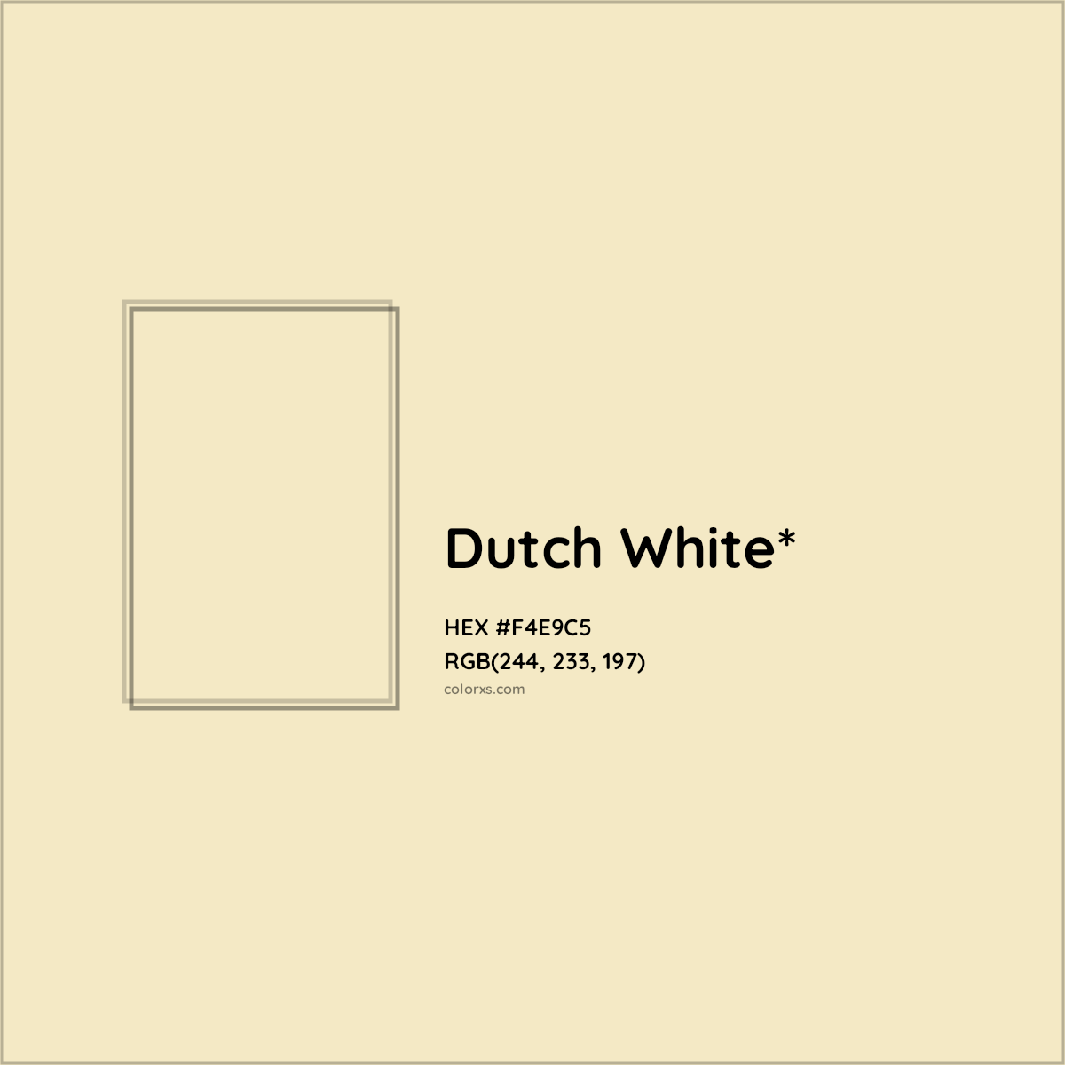 HEX #F4E9C5 Color Name, Color Code, Palettes, Similar Paints, Images