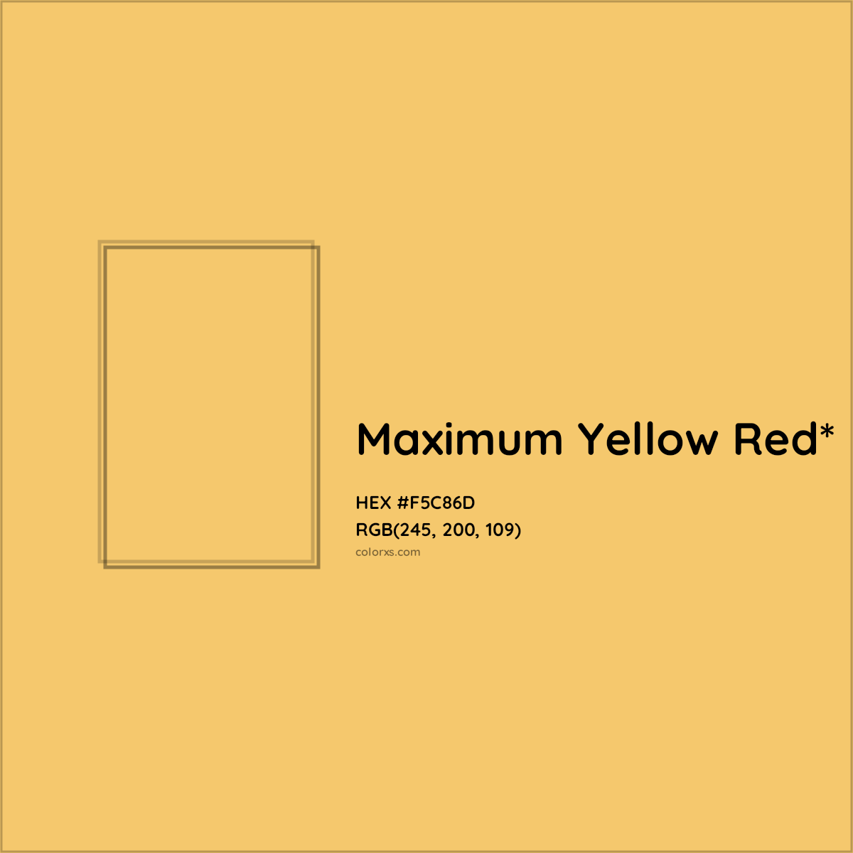 HEX #F5C86D Color Name, Color Code, Palettes, Similar Paints, Images