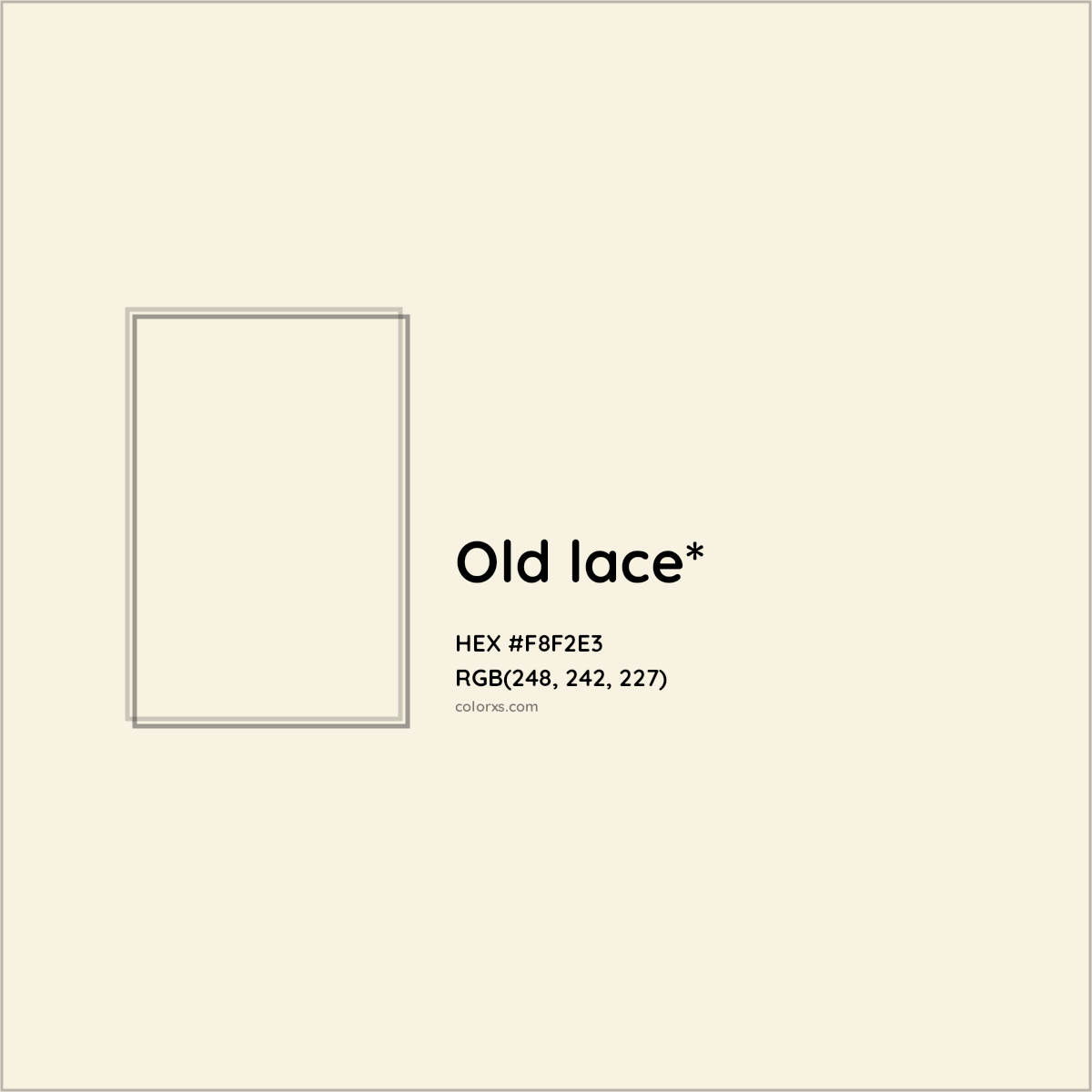 HEX #F8F2E3 Color Name, Color Code, Palettes, Similar Paints, Images