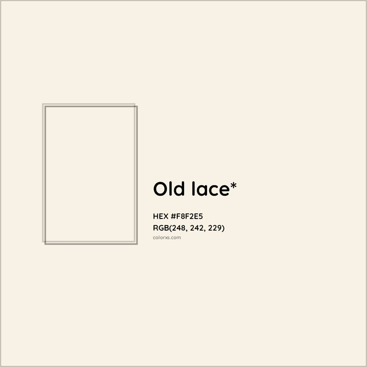 HEX #F8F2E5 Color Name, Color Code, Palettes, Similar Paints, Images