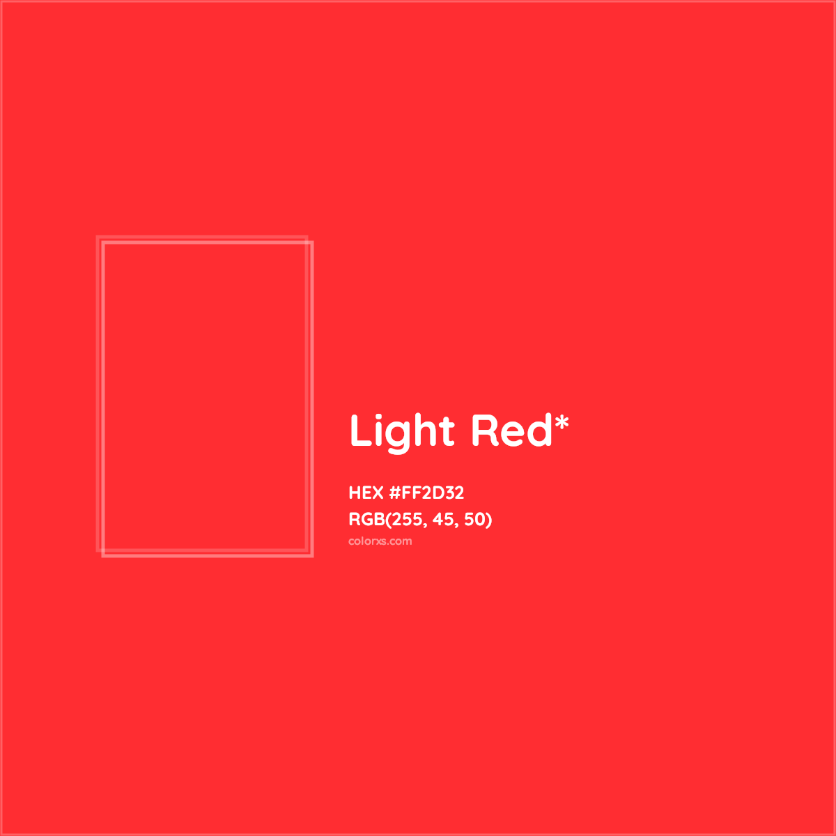 Light Red Hex Color Picker